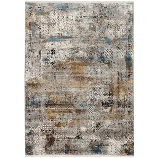 Dieter Knoll Webteppich Le Mans, Mehrfarbig, Textil, Abstraktes, rechteckig, 160x230 cm, Care & Fair, für Fußbodenheizung geeignet, rutschfest, in verschiedenen Größen erhältlich, Hausstauballergiker antistatisch, pflegeleicht, strapazierfähig, reißfest, Teppiche & Böden, Teppiche, Webteppiche