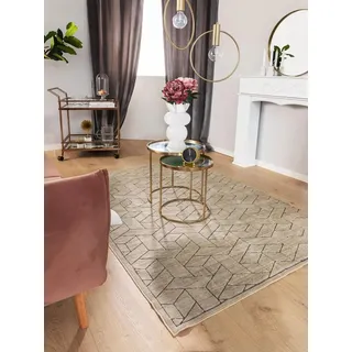 benuta Daisy Kurzflorteppich 100 x 150 cm Weiß