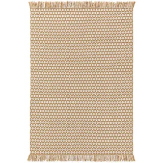 benuta Teppich Morty, rechteckig, Höhe: 5 mm, Kunstfaser, Berber, Ethno-Style, Wohnzimmer gelb 200 cm x 300 cm x 5 mm