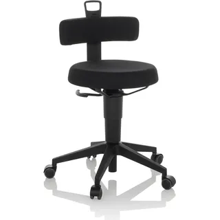 HJH Office Top Work Flex Stoff Schwarz