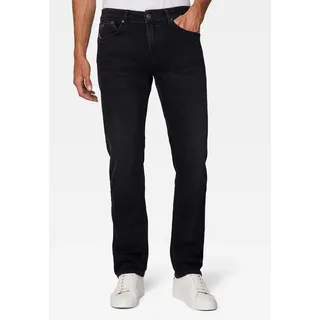 Mavi Regular-fit-Jeans Jeans Straight Denim 5-Pocket-Style Stretch MAVI MARCUS Slim Straight Leg schwarz 28