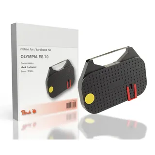 Peach Korrekturband kompatibel zu Olympia ES 70, schwarz, Gr308