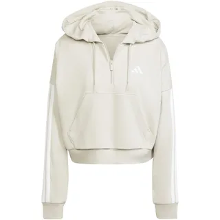 adidas Essentials 3-Streifen French Terry Kapuzenpullover Wonder Alumina / White XL