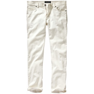 Mey & Edlich Herren Jeans Hose Regular Fit Weiss einfarbig - 102