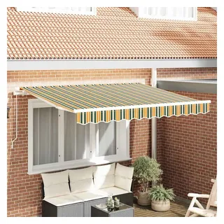 vidaXL Markisenersatzstoff 280 x 245 cm gelb/grün