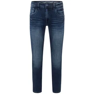 TIMEZONE Regular-fit-Jeans Regular Jeans 5-Pocket Denim Pants Reißverschluss Regular GerritTZ blau 32W / 34L