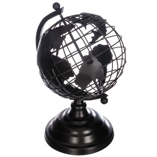 Atmosphera Créateur d'intérieur Globus - Metall - H28 cm - Schwarz