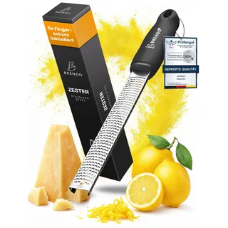 brendo Premium Zester Reibe 1-tlg. Schwarz