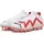 Puma FG/AG Fußballschuhe 01 white/black/fire orchid 46 5