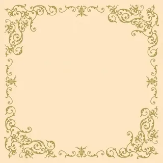 Mank Tischdeckenrolle 80 x 80 cm Creme-Gold
