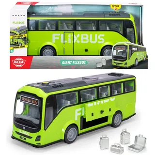 DICKIE Modellauto Giant Flixbus mit Licht und Sound grün