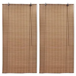 vidaXL Bambusrollo 80 x 160 cm Braun
