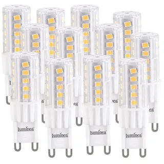 Luminea LED-Stiftsockellampe G9 4,5W 480 lm warmweiß 12 St.