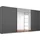 360 x 230 x 62 cm Grau