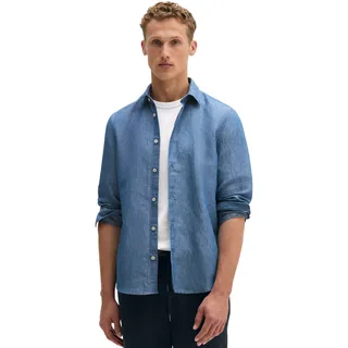 Marc O'Polo Langarmhemd Blau L