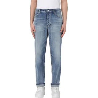 Emporio Armani Jeans 6R1J69 Denim Hose Loose Fit Used Look Neu 29