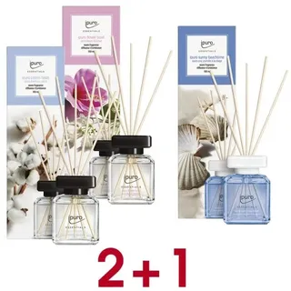 ipuro 2+ 1 Aktion: Raumduft-Set »Cotton Fields / Flower Bowl / Sunny Beach Time« 3x 10 mehrfarbig