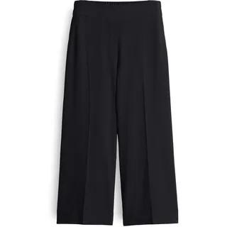 OPUS Damen Culotte | Misha Crepe Wide Culotte aus Viskosekrepp Black, 36 - 36W