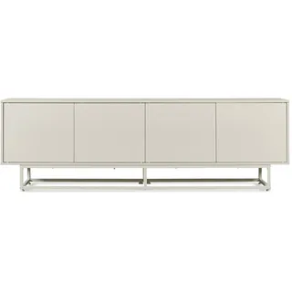 [en.casa] Lowboard Boxholm mit 4 Türen 180x30x56 cm Sandfarben | Beige