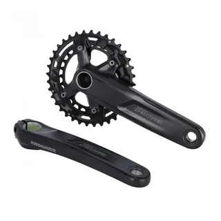 Shimano Deore FC-M5100 Kurbelgarnitur 2×11-fach 36/26 Zähne 175 mm