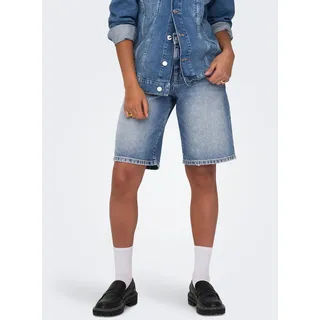 Only ONLMATE Jeans-Shorts Blau S