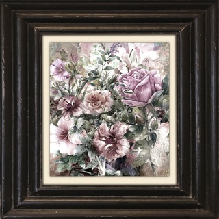 Leinwandbild »Blumen«, 15731856-0 lila B/H/T: 40 cm x 40 cm x 2 cm