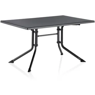 Kettler Boulevard Klapptisch 140 x 95 x 74 cm Schwarz/Grau