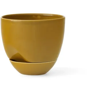 Audo - Hydrous Pflanztopf, Ø 12 cm, ocker