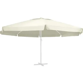 vidaXL Ersatzbezug Sonnenschirm Polyester 610 cm Sandfarben