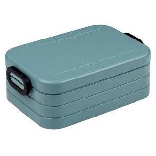 Mepal Lunchbox Take a Break midi Kunststoff, Brotdose mit Trenner, Nordic green, 900 ml