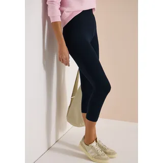 Cecil 3/4-Leggings Capri Blau XL