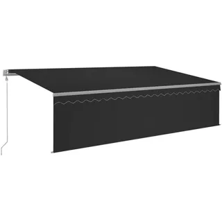 vidaXL Markise 500 x 300 cm grau