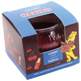 HARIBO Duftkerze Duftkerze Haribo Cherry Cola ca. 85g rot