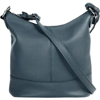 Cluty Umhängetasche Leder Blue