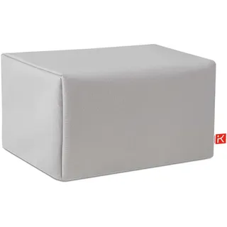 konsimo® RAMBE Gartentisch Abdeckung 200 x 100 x 20 cm Hellgrau