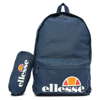 ellesse Rolby 0591 Backpack With Pencil Case, (H) cm x (L) cm x (W) cm, Marine - Blau
