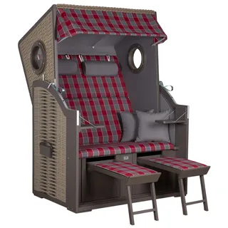 Strandkorb TWIN VIEW (BHT 120x160x80 cm) - BHT 120x160x80 cm
