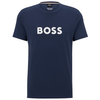BOSS T-Shirt Herren T-Shirt - T-Shirt RN, Rundhals, Kurzarm blau L