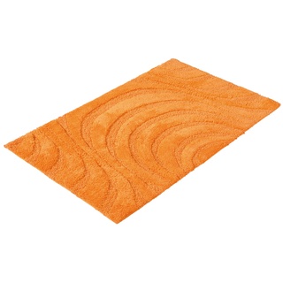 Badteppich Jaipur 60 x 100 cm Baumwolle Orange