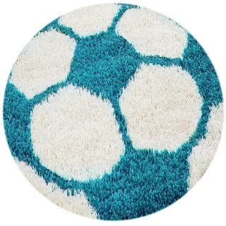 Ayyildiz Fun 6001 Kinderteppich Ø 120 cm Blau/Türkis