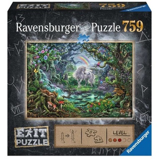 Ravensburger Puzzle 15030 EXIT Puzzle Einhorn, Puzzleteile