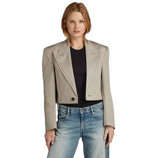 G-star Cropped Blazer - Elephant Skin - XS