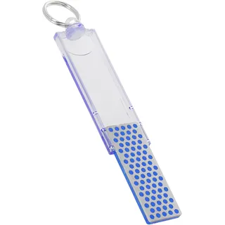 DMT Diamond WhetstoneTM Mini-Sharp® Diamant Taschenschleifstein Grob, Kompakter Outdoor Schleifstein für Messer und Werkzeuge, Made in USA, F70C