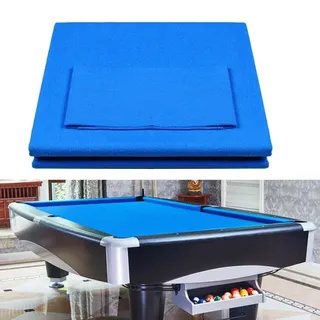 ZSZOOBFD Billardtischfilz Billard Tischdecke Kissenstreifen Tuch Filz Premium Billardtisch Abdeckung Tuch Filz Set Mit Polsterstoffstreifen Für Den Einsatz in Bars Clubs Hotels Usw,04,7FT