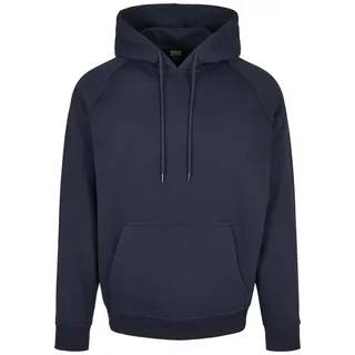 URBAN CLASSICS Blank Kapuzenpullover Mid Night Navy XL