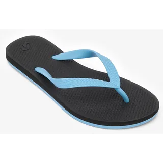 Zehensandalen Kinder 500 blau/schwarz