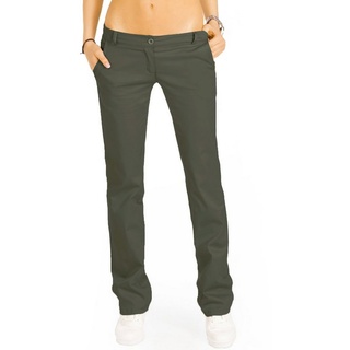 be styled Bootcuthose low waist Damenhosen, ausgestellte Hüfthose in vielen Farben j20k grün 42
