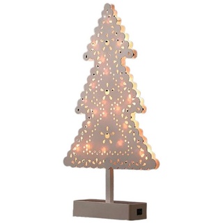 Gravidus Dekobaum 20 LED Weihnachtsbaum Beleuchtung Fensterdeko