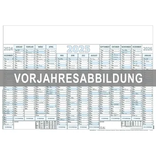 Zettler Plakatkalender 14 Monate Wandkalender 2026 100 × 70 cm