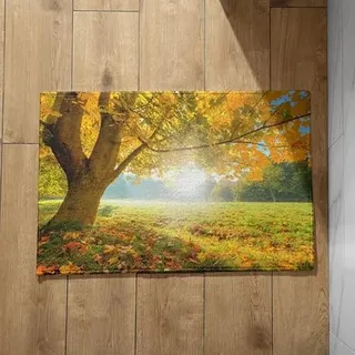 EHOMERY Fußmatte Innen Lustiger Spruch Fussmatte XXL Baum Abtreter Fußmatte Außen Schmal Fussmatte Klein + Schmal Aussen 40x60cm,